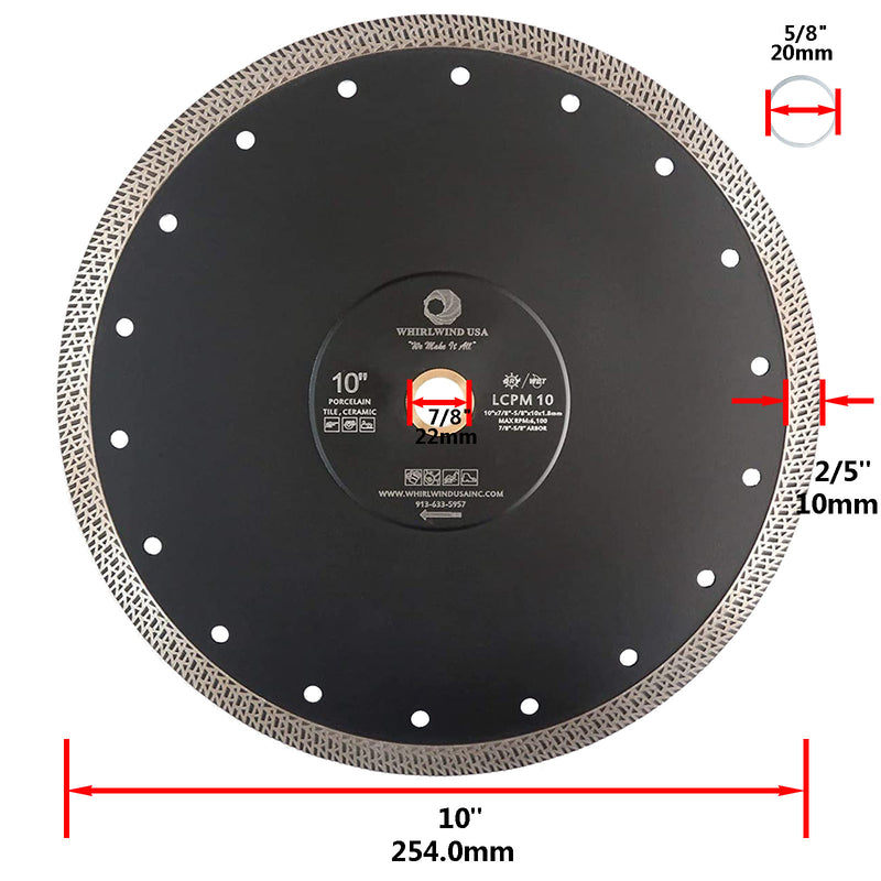 10" Tile Cutter Blade