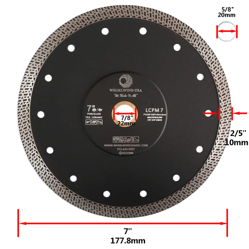 7" Tile Saw blade