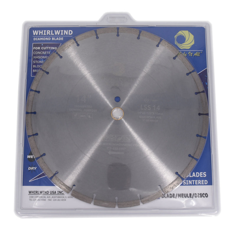 14" Diamond Blade For Concrete 14"x.125"x.395"/10mm