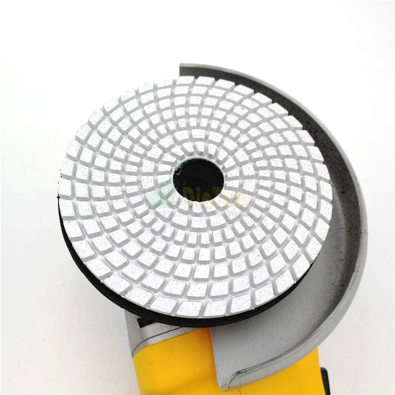 10 pcs Diamond Polishing Pads 4 inch 3000 Grit for Concrete,Granite,Marble,Rock,Stone and Ceramic Tile Polishing